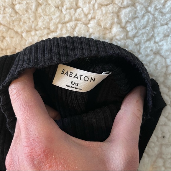 Babaton Sculpt Knit Back-Tie Tank - Picture 5 of 6